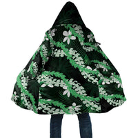 Puakenikeni Maile Lei Cloak Frangipani Green Tropical Leaves