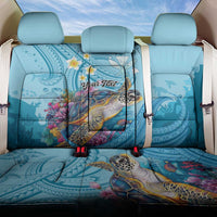 Personalized Hawaii Sea Turtle Back Car Seat Cover Hawaii Map Ocean Vibes