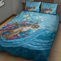 Personalized Hawaii Sea Turtle Quilt Bed Set Hawaii Map Ocean Vibes