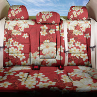 Hawaii Hibiscus Plumeria Red Back Car Seat Cover Polynesian Pattern LT01 One Size Red - Polynesian Pride
