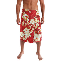 Hawaii Hibiscus Plumeria Red Lavalava Polynesian Pattern LT01 Red - Polynesian Pride