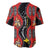 Papua New Guinea 50th Independence Baseball Jersey PNG Batik Pattern - Polynesian Pride