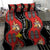 Papua New Guinea 50th Independence Bedding Set PNG Batik Pattern - Polynesian Pride
