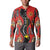 Papua New Guinea 50th Independence Button Sweatshirt PNG Batik Pattern - Polynesian Pride
