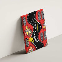 Papua New Guinea 50th Independence Canvas Wall Art PNG Batik Pattern - Polynesian Pride