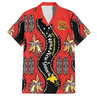 Papua New Guinea 50th Independence Family Matching Off Shoulder Maxi Dress and Hawaiian Shirt PNG Batik Pattern - Polynesian Pride