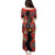 Papua New Guinea 50th Independence Family Matching Puletasi and Hawaiian Shirt PNG Batik Pattern - Polynesian Pride