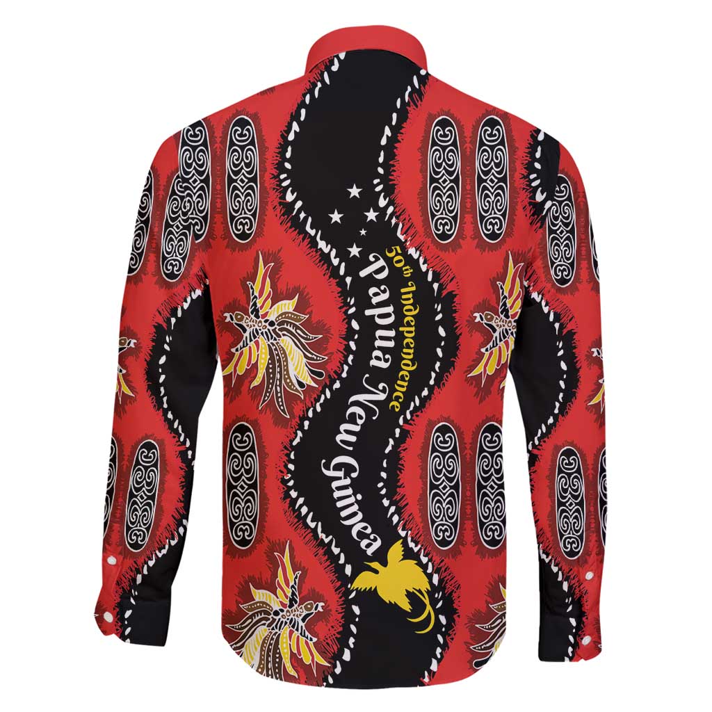 Papua New Guinea 50th Independence Family Matching Tank Maxi Dress and Hawaiian Shirt PNG Batik Pattern - Polynesian Pride