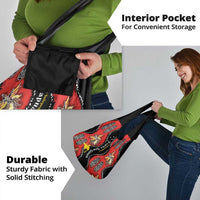 Papua New Guinea 50th Independence Grocery Bag PNG Batik Pattern - Polynesian Pride