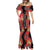Papua New Guinea 50th Independence Mermaid Dress PNG Batik Pattern - Polynesian Pride