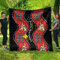 Papua New Guinea 50th Independence Quilt PNG Batik Pattern - Polynesian Pride