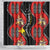 Papua New Guinea 50th Independence Shower Curtain PNG Batik Pattern - Polynesian Pride