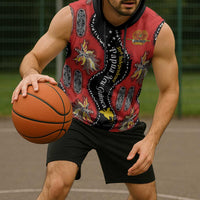 Papua New Guinea 50th Independence Sleeveless Hoodie PNG Batik Pattern - Polynesian Pride