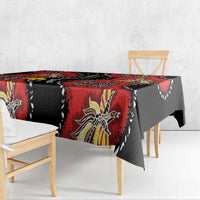 Papua New Guinea 50th Independence Tablecloth PNG Batik Pattern - Polynesian Pride