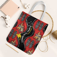 Papua New Guinea 50th Independence Tote Bag PNG Batik Pattern - Polynesian Pride