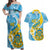 personalised-tuvalu-independence-day-couples-matching-off-shoulder-maxi-dress-and-hawaiian-shirt-plumeria-45th-anniversary