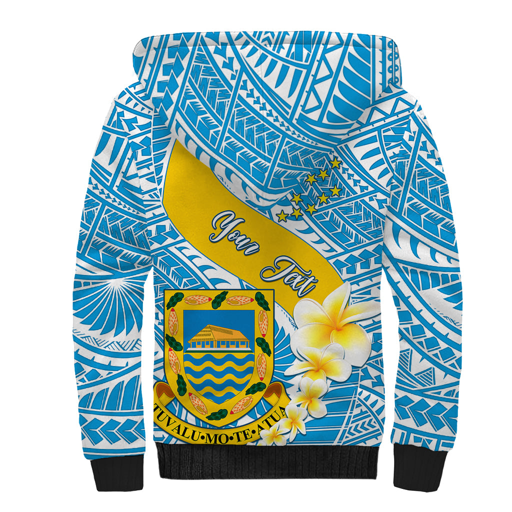 personalised-tuvalu-independence-day-sherpa-hoodie-plumeria-45th-anniversary