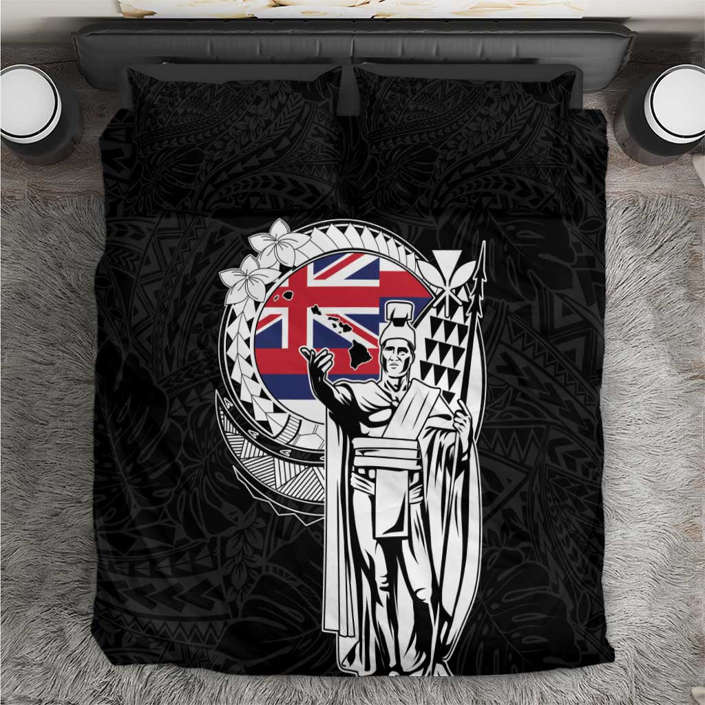 Hawaii King Kamehameha Bedding Set Flag Polynesian Pattern