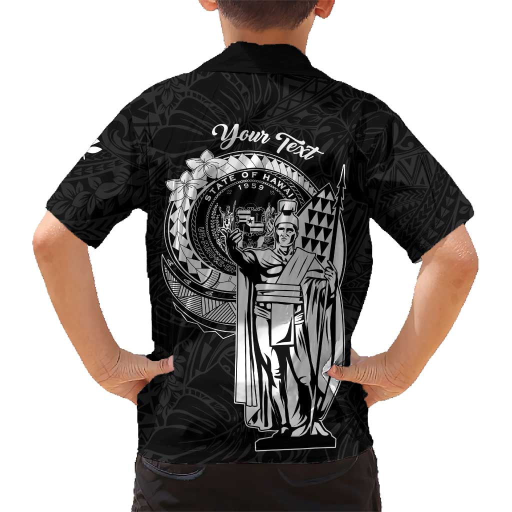 Personalized Hawaii King Kamehameha Family Matching Mermaid Dress and Hawaiian Shirt Flag Polynesian Pattern LT01 - Polynesian Pride