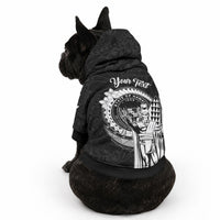 Personalized Hawaii King Kamehameha Pet Hoodie Flag Polynesian Pattern LT01 - Polynesian Pride