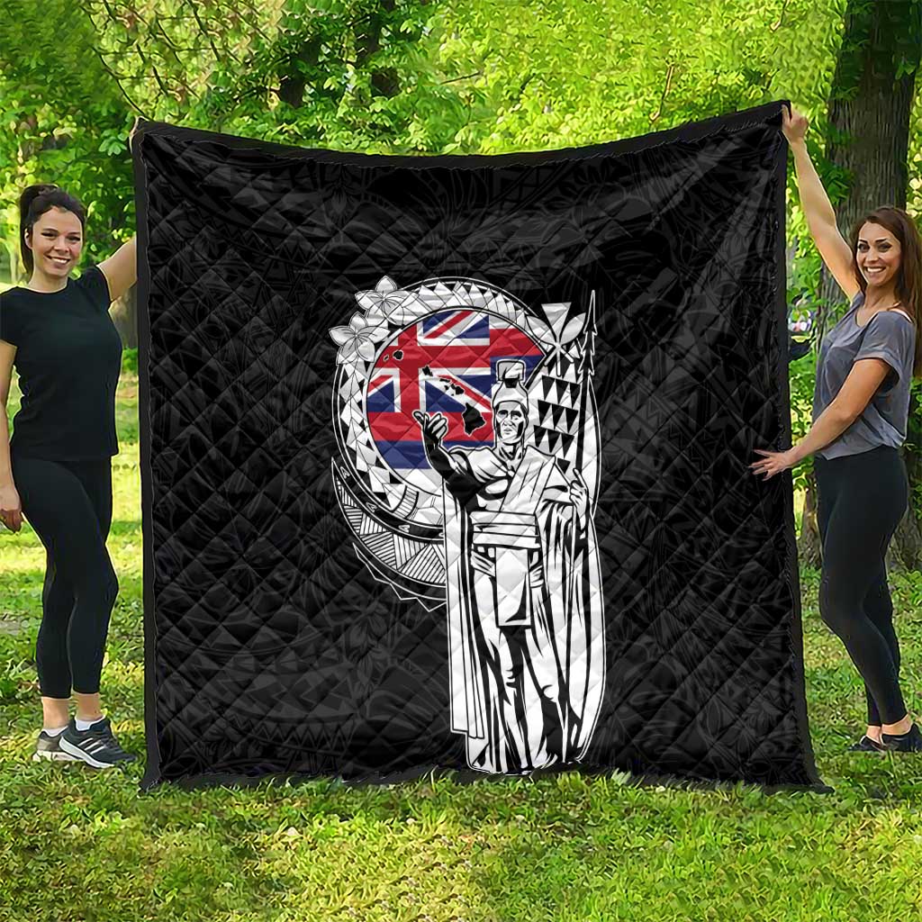 Hawaii King Kamehameha Quilt Flag Polynesian Pattern