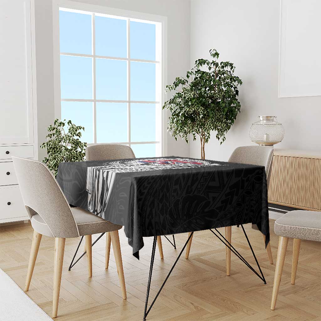 Hawaii King Kamehameha Tablecloth Flag Polynesian Pattern