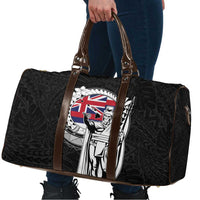 Hawaii King Kamehameha Travel Bag Flag Polynesian Pattern