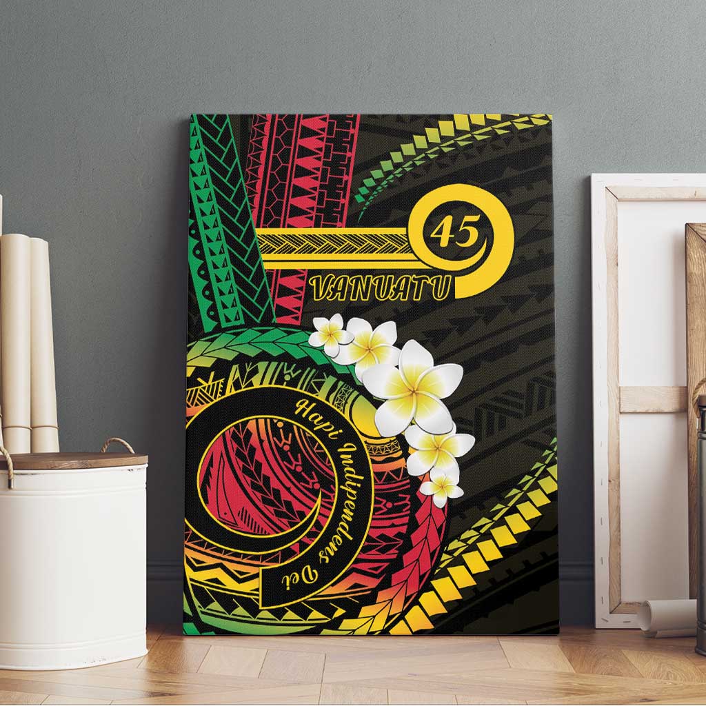 Vanuatu Independence Day Canvas Wall Art Yumi 45th Hapi Indipendens Dei LT01