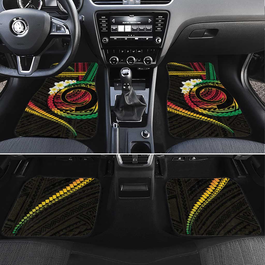 Vanuatu Independence Day Car Mats Yumi 45th Hapi Indipendens Dei LT01