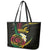 Vanuatu Independence Day Leather Tote Bag Yumi 44th Hapi Indipendens Dei