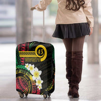 Vanuatu Independence Day Luggage Cover Yumi 45th Hapi Indipendens Dei LT01