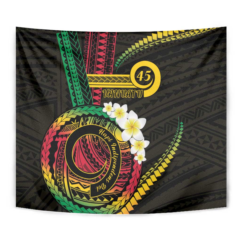 Vanuatu Independence Day Tapestry Yumi 45th Hapi Indipendens Dei LT01