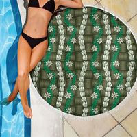 Pikake Maile Tiare Lei Beach Blanket Omaomao Lauhala Pattern
