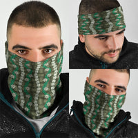 Pikake Maile Tiare Lei Neck Gaiter Omaomao Lauhala Pattern