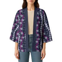 Pikake Maile Tiare Lei Kimono Poni Lauhala Pattern