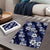 Hawaiian Hibiscus Tribal Floral Blue Puzzle Polynesian Tapa Pattern - Polynesian Pride