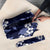 Hawaiian Hibiscus Tribal Floral Blue Umbrella Polynesian Tapa Pattern - Polynesian Pride
