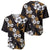 Hawaiian Hibiscus Tribal Floral Brown Baseball Jersey Polynesian Tapa Pattern - Polynesian Pride