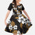 Hawaiian Hibiscus Tribal Floral Brown Family Matching Tank Maxi Dress and Hawaiian Shirt Polynesian Tapa Pattern - Polynesian Pride