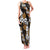 Hawaiian Hibiscus Tribal Floral Brown Family Matching Tank Maxi Dress and Hawaiian Shirt Polynesian Tapa Pattern - Polynesian Pride