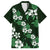 Hawaiian Hibiscus Tribal Floral Green Family Matching Tank Maxi Dress and Hawaiian Shirt Polynesian Tapa Pattern - Polynesian Pride