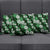 Hawaiian Hibiscus Tribal Floral Green Pillow Cover Polynesian Tapa Pattern - Polynesian Pride