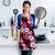 Hawaiian Hibiscus Tribal Floral Pink Apron Polynesian Tapa Pattern - Polynesian Pride