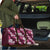 Hawaiian Hibiscus Tribal Floral Pink Travel Bag Polynesian Tapa Pattern - Polynesian Pride