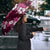 Hawaiian Hibiscus Tribal Floral Pink Umbrella Polynesian Tapa Pattern - Polynesian Pride