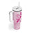 Personalised Aotearoa Breast Cancer Tumbler With Handle Maori Pattern