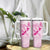 Personalised Aotearoa Breast Cancer Tumbler With Handle Maori Pattern