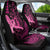 Hawaii Breast Cancer Car Seat Cover Girl Floral Kakau Pattern