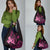 Hawaii Breast Cancer Grocery Bag Girl Floral Kakau Pattern