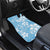 Fiji Tapa Pattern Car Mats Plumeria Floral